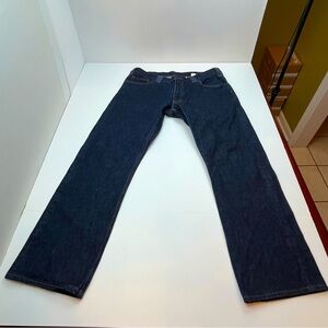 Kitanica Selvedge Mens Size 36‎ x 31 Blue Denim Jeans Made In USA Five Pocket